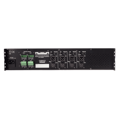 AUDAC CAP412 Power Amplifikatör 4x120 Watt /100V
