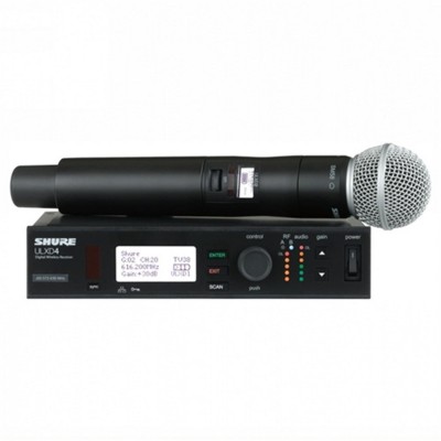 Shure ULXD24E/SM58 Kablosuz El Mikrofonu