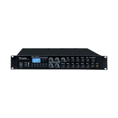 Westa WM-450UT Mikser Amplifikatör 450 Watt/100V 5 Zone Usb/Sd Kart