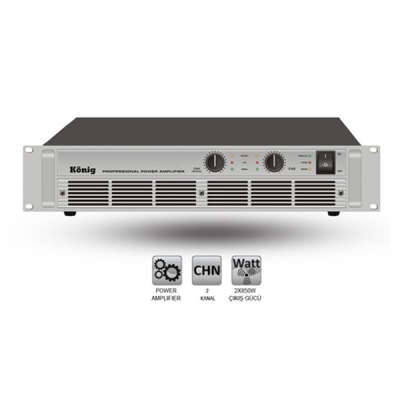König A-2000 Power Amfi  2x850 Watt /4 ohm