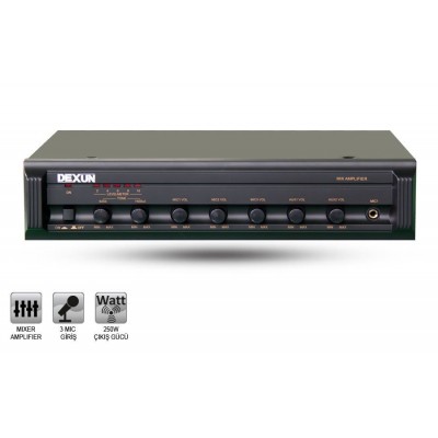 Dexun D 400 Mikser Amplifikatör 350 Watt/100V
