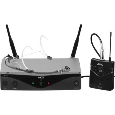 AKG WMS420/C555L Kablosuz Headset Mikrofonu