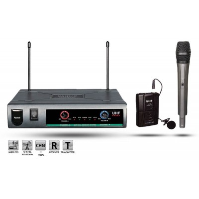 Roof R720EY 2 li Kablosuz El + Yaka Mikrofonu