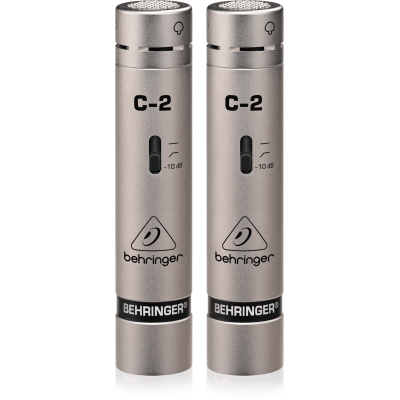 Behringer C-2 Kondenser Stüdyo Kayıt Mikrofonu Seti (Çift) (Oz)