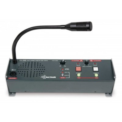 Altair ES-200 2 Kanal Mikrofonlu Masa Ünitesi