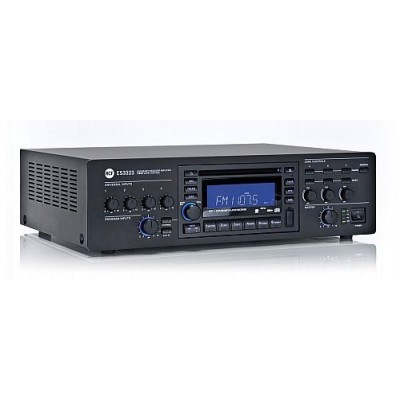RCF ES3323 MKII 3 Bölge Mikser Amplifikatör 320 Watt/4ohm/100V  Cd/Usb/FM Tuner