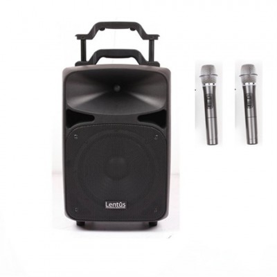 Lentus LNT-P100E 10" Taşınabilir Hoparlör 120 Watt Kablosuz Mikrofon