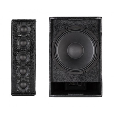 RCF EVOX-5 10" + 5x2" Column Line Aktif Hoparlör 800 Watt