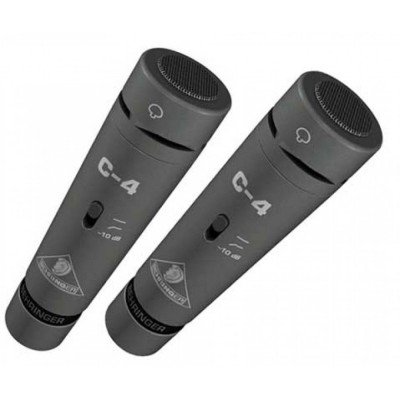 Behringer C-4 Kondenser Stüdyo Kayıt Mikrofonu Seti (Çift) (Oz)