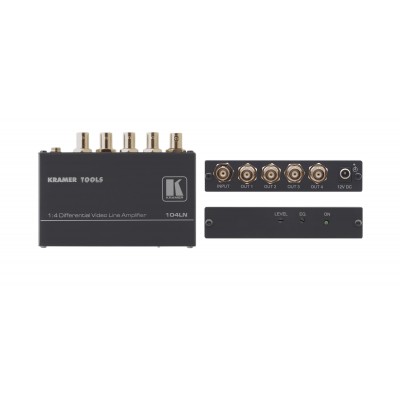 Kramer 104LN 1 Giriş 4 Çıkış Composite Video Line Amplifikatör
