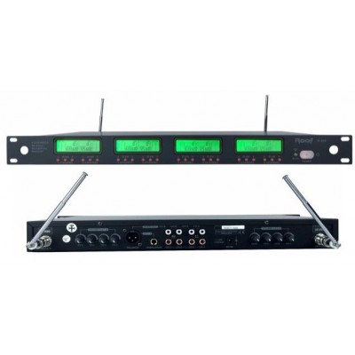 Roof R808 8 Kanal Kablosuz Mikrofon Alıcısı