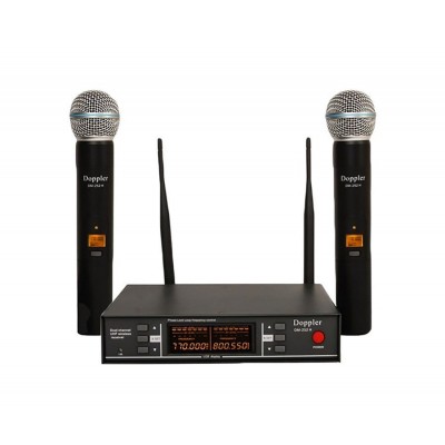 Doppler DM252H 2 li Kablosuz El Mikrofonu