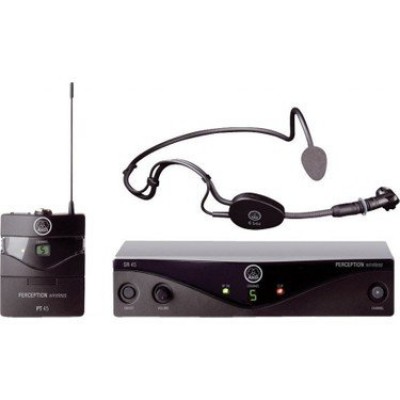 AKG WMS45 Sport Kablosuz Headset Mikrofonu