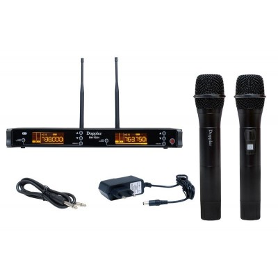 Doppler DM702H 2 li Kablosuz El Mikrofonu