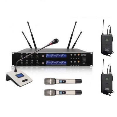 Doppler DMT8000 8 li Kablosuz Mikrofon Modüler Set