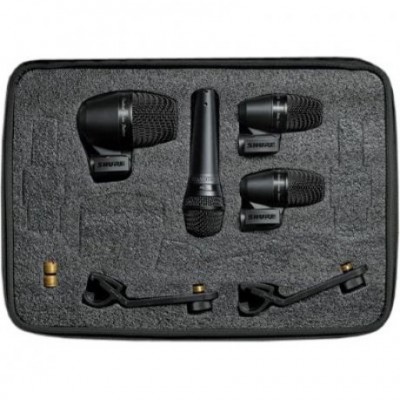 Shure PGADRUMKIT4 Davul Mikrofon Set 4'lü