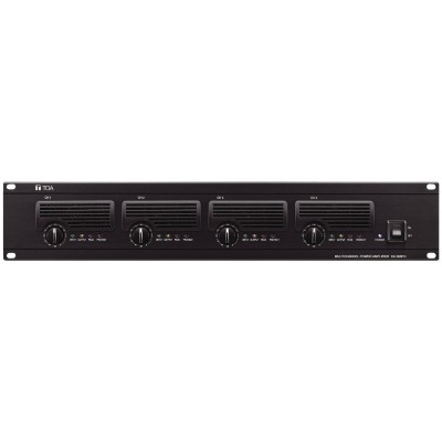 TOA DA-500 FH 100V/70V Trafolu 4x500 Watt Power Amfi
