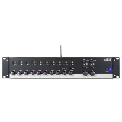 AUDAC PRE220 10 Kanal Streo Preamplifikatör