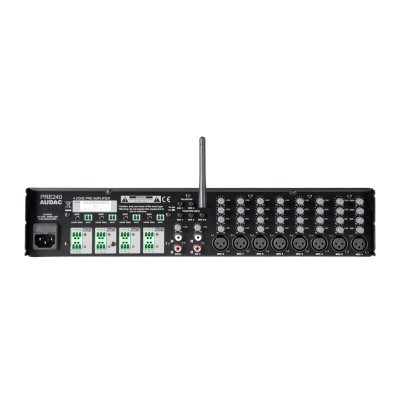 AUDAC PRE240 10 Kanal Streo Preamplifikatör