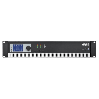 AUDAC PMQ600 Power Amplifikatör 4x600 Watt/100V