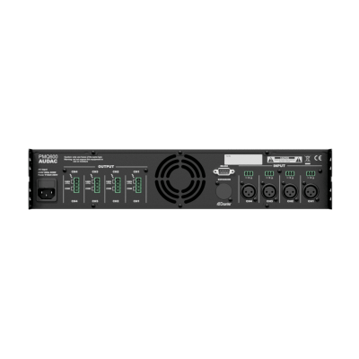 AUDAC PMQ600 Power Amplifikatör 4x600 Watt/100V