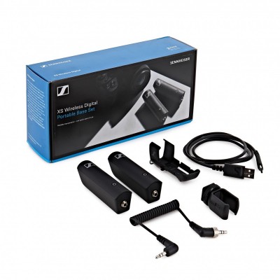 Sennheiser XSW-D PORTABLE BASE SET Bel Tipi Kablosuz Kamera Mikrofonu Sistemi