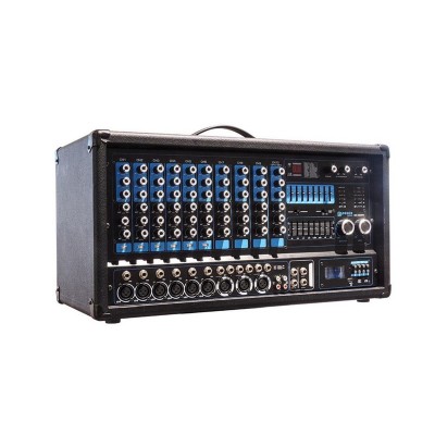 DENOX DX-1062 FX 10 Kanal Power Mikser 2x450 Watt Efektli 