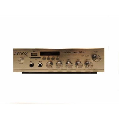 DENOX DX-505S 4 Kanal Mikser Amplifikatör 2x50 Watt