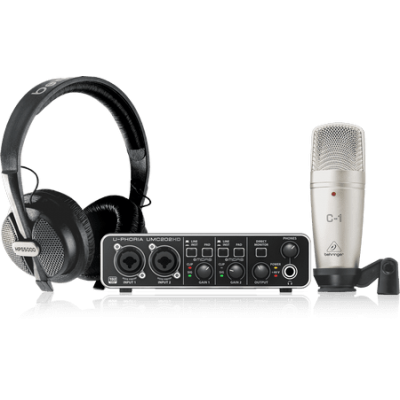 Behringer U-PHORİA STUDİO PRO Stüdyo Kayıt Paketi (Oz)