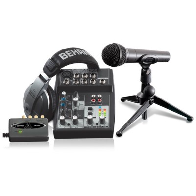 Behringer PODCASTUDİO USB Stüdyo Kayıt Paketi 