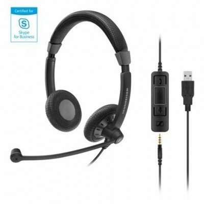 Sennheiser SC 75 USB MS Usb Kablolu Mikrofonlu Mobil ve Ofis Kulaklığı (Bi)