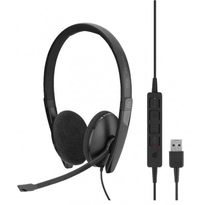 Sennheiser SC 160 USB CTRL Usb Kablolu Mikrofonlu Ofis Çağrı Merkezi Kulaklığı (Bi)