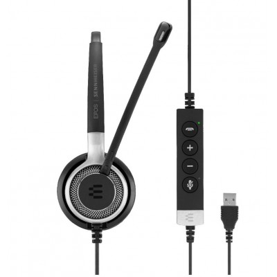 Sennheiser SC 660 USB ML Usb Kablolu Mikrofonlu Ofis Çağrı Merkezi Kulaklığı (Bi)