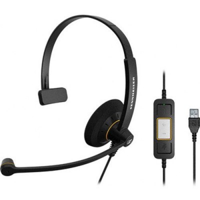 Sennheiser SC 30 USB ML Usb Kablolu Mikrofonlu Ofis Çağrı Merkezi Kulaklığı (Bi)