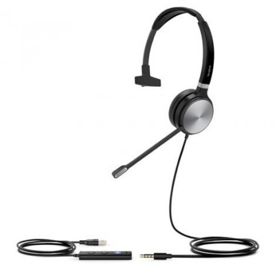 Yealink UH36-Mono Usb Kablolu Mikrofonlu Telekom Çağrı Merkezi Kulaklığı (Bi)