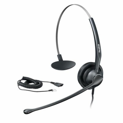 Yealink YHS33 Usb Kablolu Mikrofonlu Ofis Çağrı Merkezi Kulaklığı (Bi)