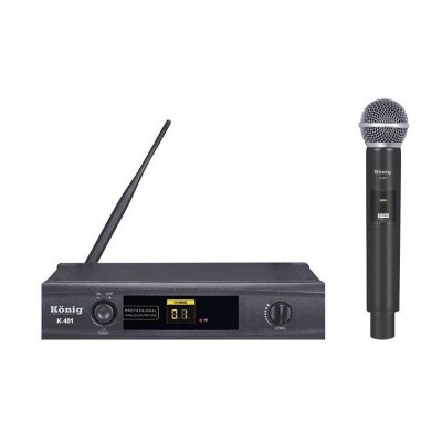 König K-401 Uhf Tek Kanal El Kablosuz Mikrofon
