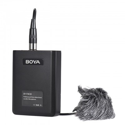 Boya BY-F8OD Çok Yönlü Akustik Vokal Yaka Mikrofon (Kamera/PC)