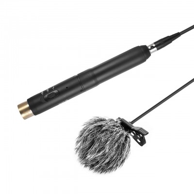 Boya BY-M11C Tek Yönlü XLR Yaka Mikrofonu (Kamera/PC)
