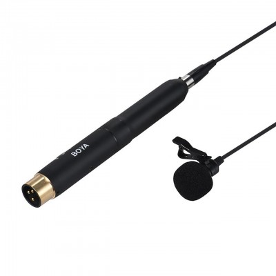 Boya BY-M11OD Çok Yönlü XLR Yaka Mikrofonu (Kamera/PC)