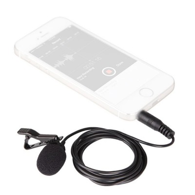 Boya BY-LM10 Telefon Yaka Mikrofonu (Telefon/PC)