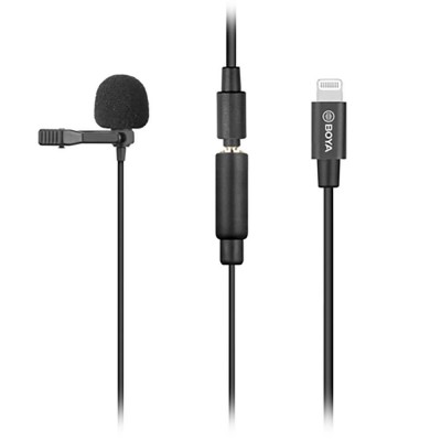 Boya BY-M2 Lisanslı Iphone Yaka Mikrofonu (Telefon)