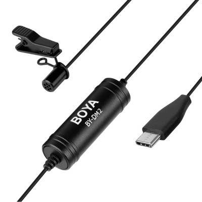 Boya BY-DM2 Type-c Girişli Telefon Yaka Mikrofonu (Telefon)