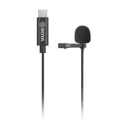 Boya BY-M3 Type-c Telefon Yaka Mikrofonu (Telefon)