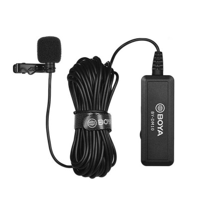 Boya BY-DM10 PC Iphone Telefon Yaka Mikrofonu Lightning Girişli (Telefon/PC)