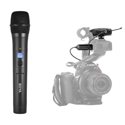 Boya BY-WM8 Pro Kit-3 El Tipi Kablosuz Kamera Mikrofonu Seti (Kamera/PC)