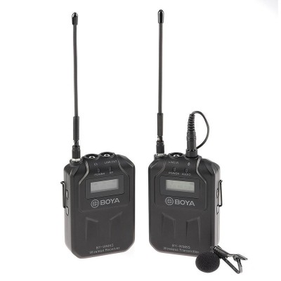 Boya BY-WM6S Uhf Yaka Tipi Kablosuz Kamera Mikrofonu (Kamera/Telefon/PC)