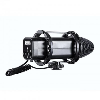 Boya BY-V02 Condenser DSLR Kamera Mikrofonu (Kamera/PC)