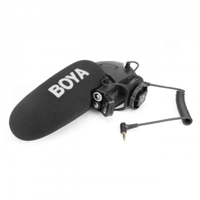Boya BY-BM3031 Profesyonel Shotgun Kamera Mikrofonu (Kamera/PC)