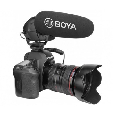 Boya BY-BM3032  Profesyonel Shotgun Kamera Mikrofonu (Kamera/PC)
